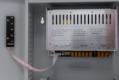 XtendLan napajalnik 12V DC, 2 vhoda, skupaj 10A, 120W, ohišje, rezervna baterija, rele vhod