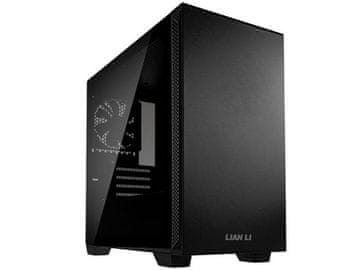 Lian Li Računalniško ohišje Lian Li LANCOOL 205M, Micro-ATX, kaljeno steklo, črno