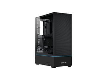 Lian Li Računalniško ohišje Lian Li SUP01, ATX, Midi-Tower, ARGB, kaljeno steklo, črno