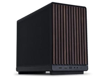 Lian Li Računalniško ohišje Lian Li DAN Cases A3 Wood, Mesh, Micro-ATX, črno