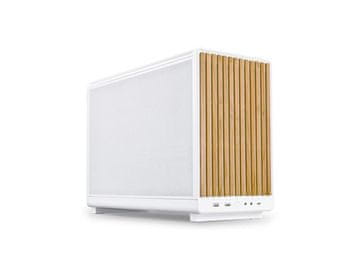 Računalniško ohišje Lian Li DAN Cases A3 Wood, Mesh, Micro-ATX, belo