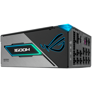 ASUS ROG Thor 1600W Titanium III modularni napajalnik, ATX 3.1 kompatibilen, PCIe Gen 5.1, 80 PLUS Titanium, 10 let garancije