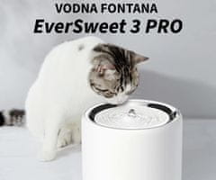 PetKit EwerSweet 3 Pro pametna vodna fontana, za pse / mačke, 1.6L, bela