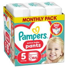 Pampers Active Baby Pants hlačne plenice, velikost 5, 11-17 kg, 164/1