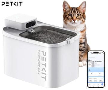 PetKit EwerSweet Max pametna vodna fontana, za pse / mačke, 3L