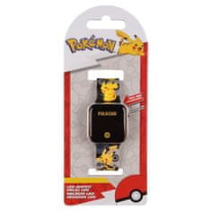 Pokémon Pokemon Pikachu Črna digitalna ura, LED-ura za zapestje za fante, datum in ura