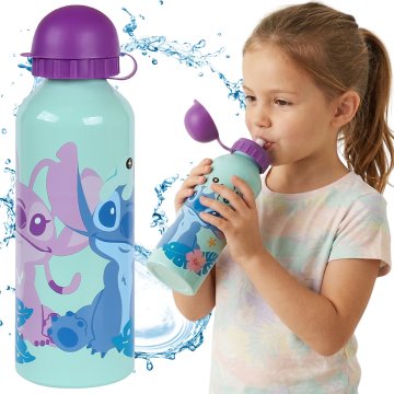 Disney DISNEY Stitch Aluminijasta steklenica za vodo z ustnikom, steklenica za dekleta 500ml