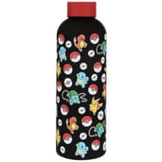 Pokémon Pokemon Jeklena steklenica za vodo, steklenica iz nerjavečega jekla za otroke 800 ml