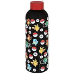 Pokémon Pokemon Jeklena steklenica za vodo, steklenica iz nerjavečega jekla za otroke 800 ml