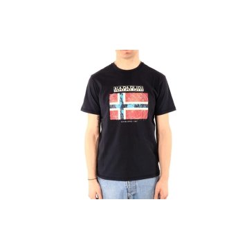 Napapijri Majice črna Sguiro