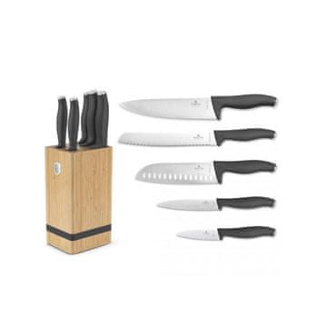 Berlingerhaus  Berlinger Haus Antracit komplet bambusovih nožev BH2968