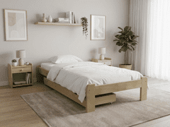 Ljubki dom Postelja ADA 80 x 200 cm bor Posteljno dno: Brez posteljnega dna, Vzmetnica: Brez vzmetnice