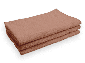 Ljubki dom Brisača Classic mala rjava 30x50 cm, 100% bombaž