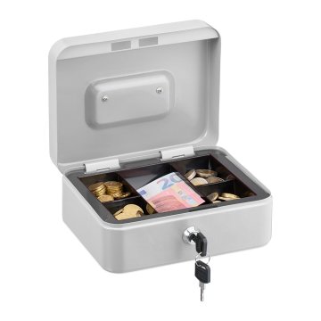 Northix Predal za denar z odstranljivim vložkom, varno zaklepanje