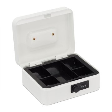 Northix Blagajniški predal s 3-mestno kombinacijo, odstranljiv vložek za kovance