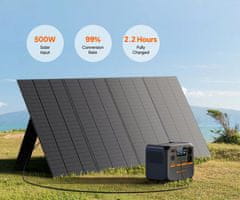 BLUETTI AC70P prenosna polnilna postaja, 1000W moč, 864Wh baterija, črna
