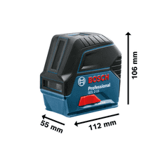 Bosch laserski merilnik GLL 2-15 g professional