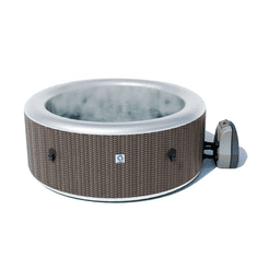 avenli Vrtni spa, napihljiva masažna kad NICE za 6 oseb 204x70 srebrne barve