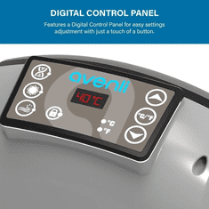 avenli Vrtni spa, napihljiva masažna kad NICE za 6 oseb 204x70 srebrne barve