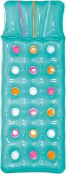 Bestway Napihljiv ležalnik s skodelicami turkizna