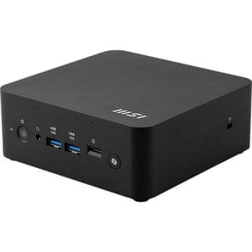 MSI Mini namizni računalnik Cubi NUC AI+ 2MG-022BEU Core Ultra 5 / 16GB / 512GB SSD / Wi-Fi 6E + BT / 2x2.5Gbps / Windows 11 Pro (črn)