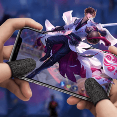 Hoco GM4 Phantom gaming naprstniki (finger sleeves) za telefon – boljša natančnost in odzivnost pri igranju