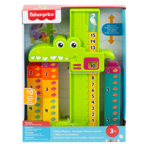 Izobraževalni krokodil za učenje matematike