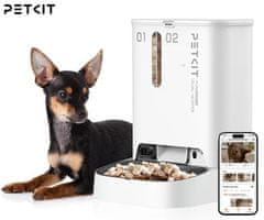 PetKit Yumshare Dual Hopper pametni dozirnik hrane, za pse / mačke, 5L