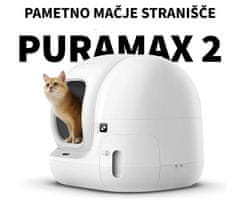 PetKit Pura Max 2 pametno mačje stranišče, 76L