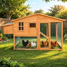 Aga Kurnik za kokoši 188x70x117 cm