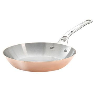 de Buyer Ponev 6224.20 PRIMA MATERA, baker, oblika ponve v lionskem slogu, ročaj iz nerjavečega jekla, premer 20 cm, višina 4 cm, teža 1,3 kg