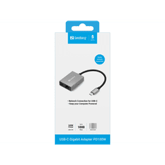 Sandberg USB-C Gigabit Network Adapter mrežni vmesnik