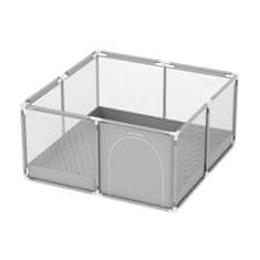 Tulano Zložljiva Otroška Ograja Cozy 20 Sivo-Bela