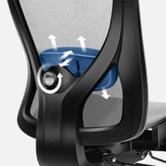 Mark Adler Ergonomski Pisarniški Stol Expert 5.3 Sivo Mrežasto Blago
