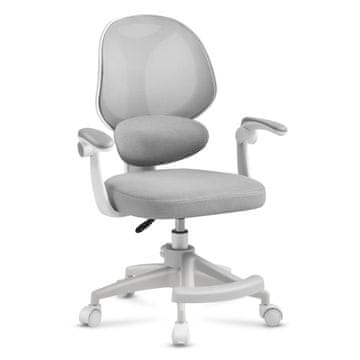 Mark Adler Ergonomski vrtljiv stol Junior 4.5 Siva