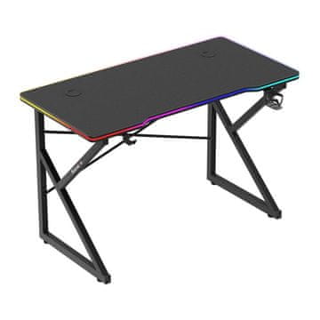 Huzaro Igralna Miza Hero 1.7 RGB Črna