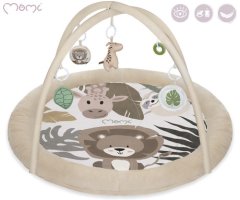 MoMi Luani otroška igralna podloga, 93x93x55cm, večbarvna