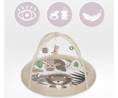 MoMi Luani otroška igralna podloga, 93x93x55cm, večbarvna