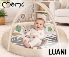 MoMi Luani otroška igralna podloga, 93x93x55cm, večbarvna