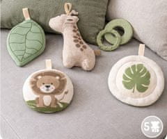 MoMi Luani otroška igralna podloga, 93x93x55cm, večbarvna