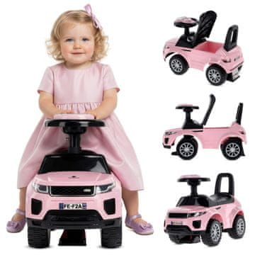 shumee Igrača za jahanje Sun Baby za enoletnike, svetlo roza