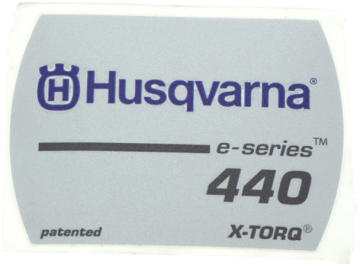 shumee Nalepka za žago Husqvarna 440E 544463601