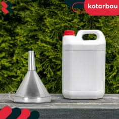 shumee Pocinkan kovinski lijak s cedilom, filter za kurilno olje, posoda 23 CM