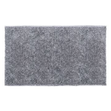 shumee Kopalniška preproga Q-BATH PREMIUM DECOR 1640, puhasto siva, 120 x 70 cm, mikrofibra