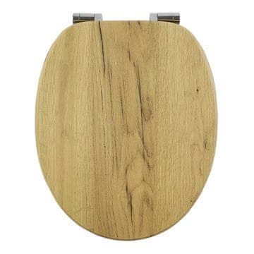 shumee NOTRANJOST POGONA NA VSA ŠTIRJA KOLESA 1977 Amargura MDF WC deska z mehkim zapiranjem, leseni vzorec