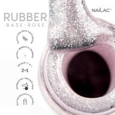 shumee Rubber Base za NaiLac Rose 7 ml