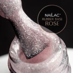 shumee Rubber Base za NaiLac Rose 7 ml