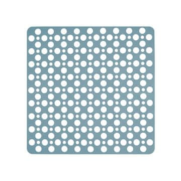 shumee AWD INTERIOR 1429 nedrseča preproga za tuširanje modra 53 x 53 cm TPE