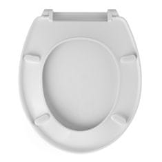 shumee FOXTROT 1969 straniščna deska z mehkim zapiranjem, duroplast, bela