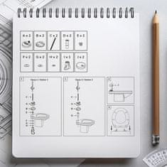 shumee Mehko zapiranje, odstranljiva straniščna deska AWD NOTRANJOST 2035 Bambly duroplast bambus